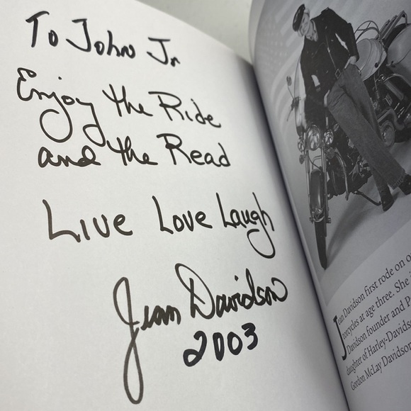 “Growing up Harley-Davidson” Book by Jean Davidson - Picture 3 of 6